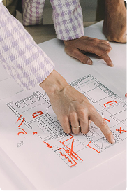 Field surveying detail